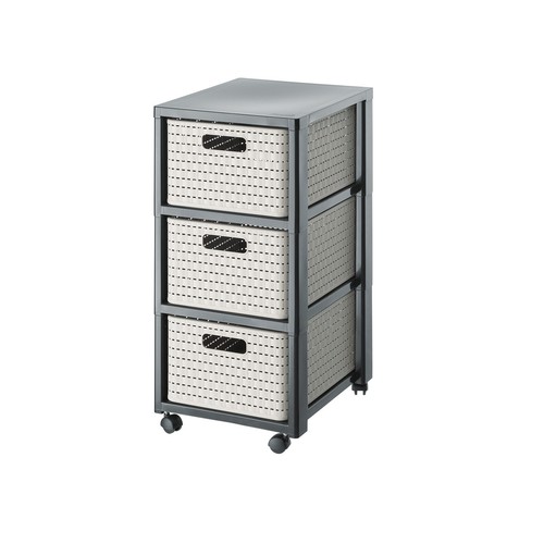 Rotho rollcontainer 3x18l - rollcontainer,